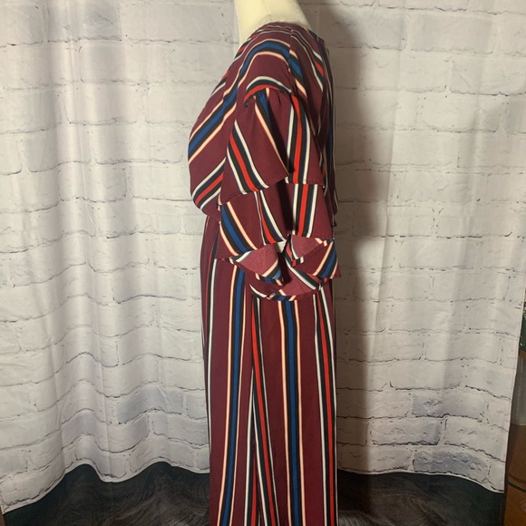 A. Calin By Flying Tomato Wrap Dress Surplice S - Picture 7 of 12